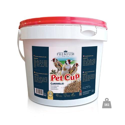 PET CUP CARDUELIS PREMIUM 5KG