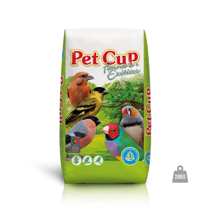 PET CUP EXOTICOS PREMIUM 20KG